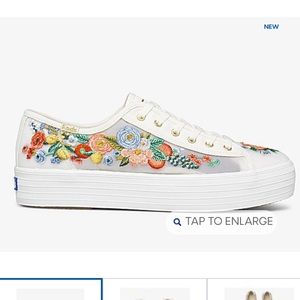 Women's Keds x Rifle Paper Co. Triple Kick Citrus Garden Party